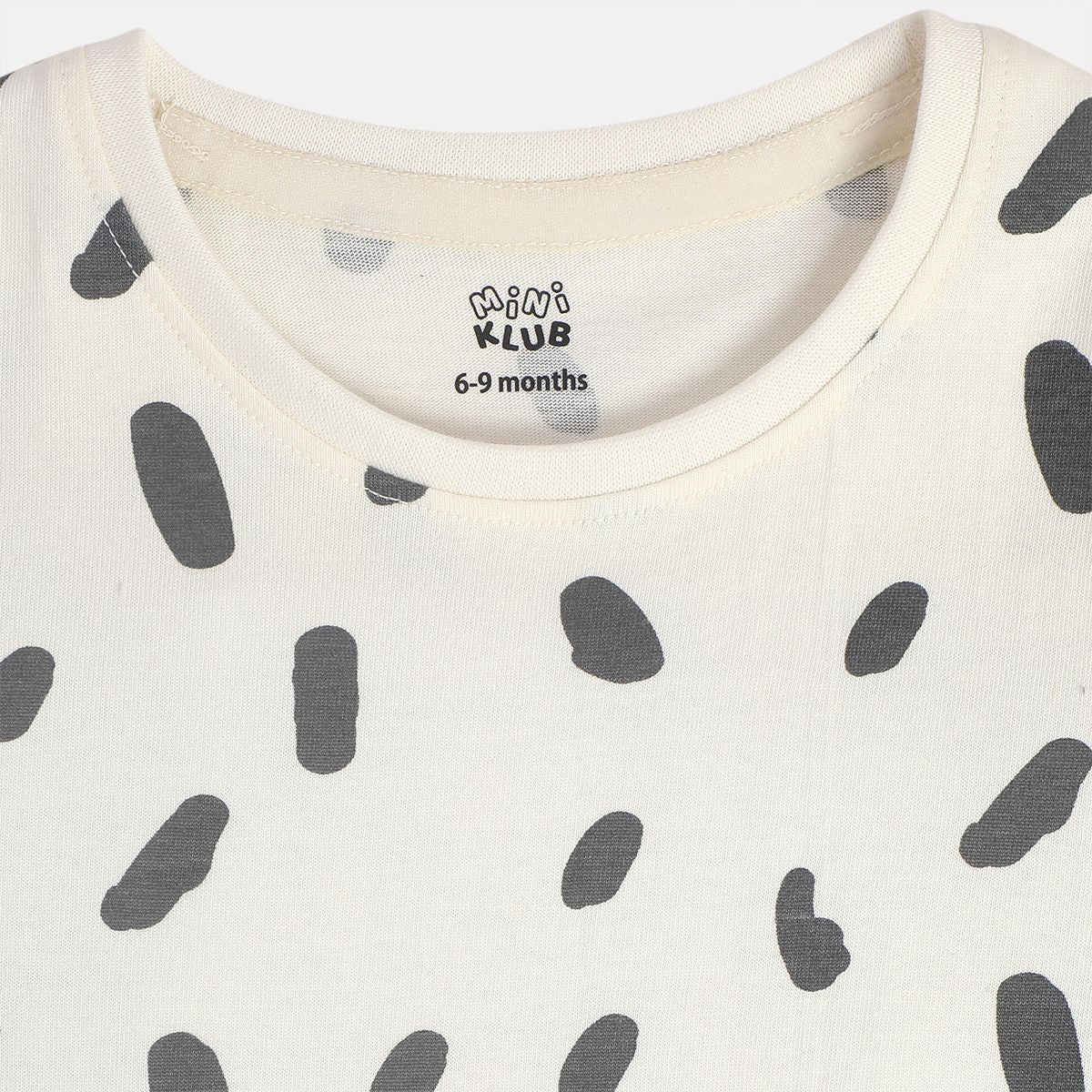 Girls Marshmallow Pinny Set