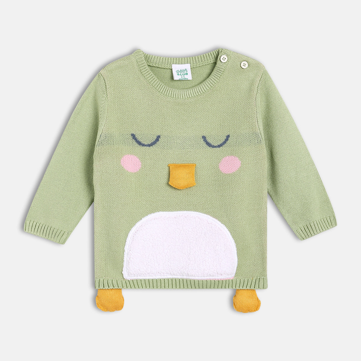 Girl Green Sweater