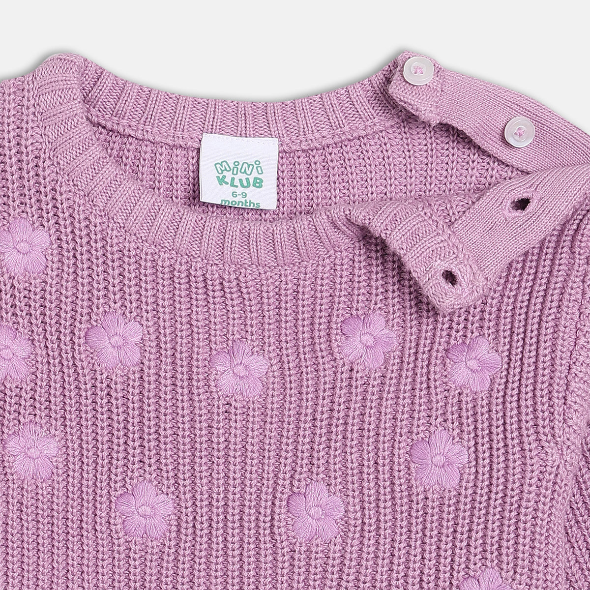 Girl Lavender Sweater