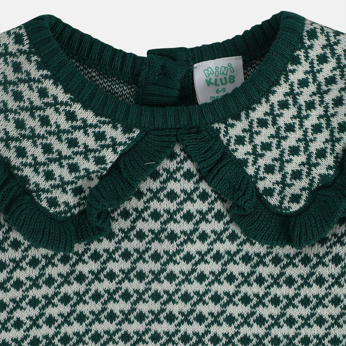 Girls Green Pack Of 1 Sweater