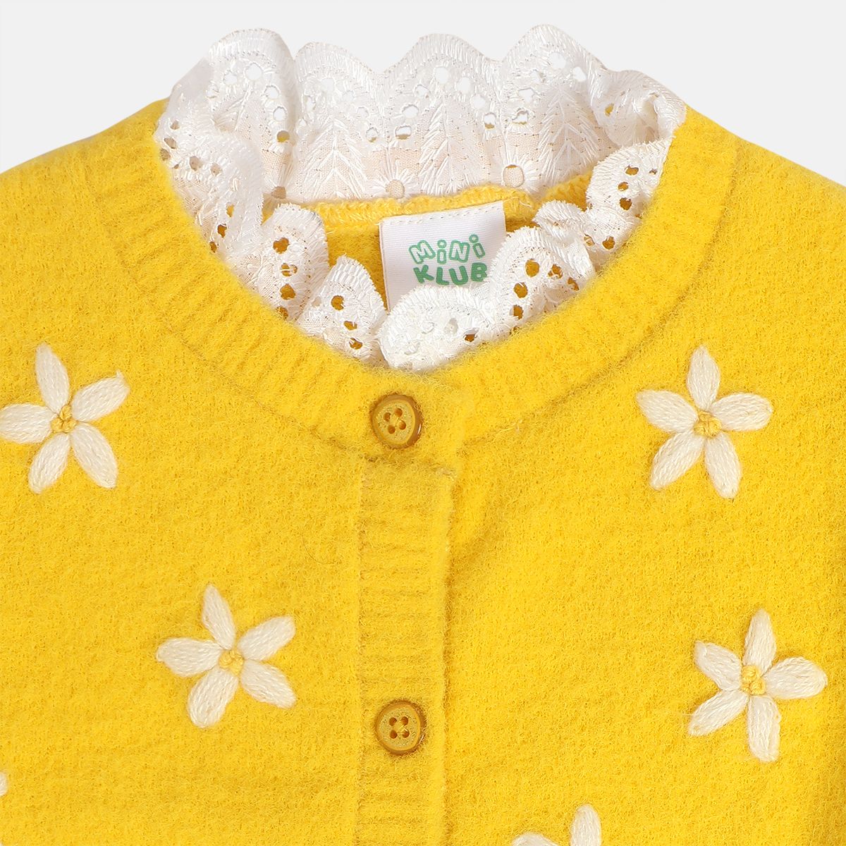 Girls Yellow Sweater