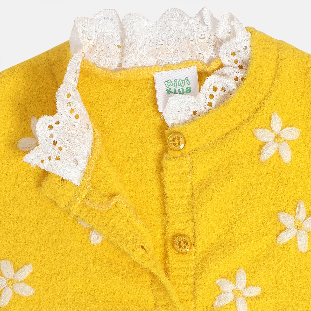 Girls Yellow Sweater