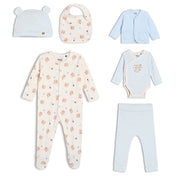 Baby Boys Pack of 6  Essentials Gift Set, Multicolour