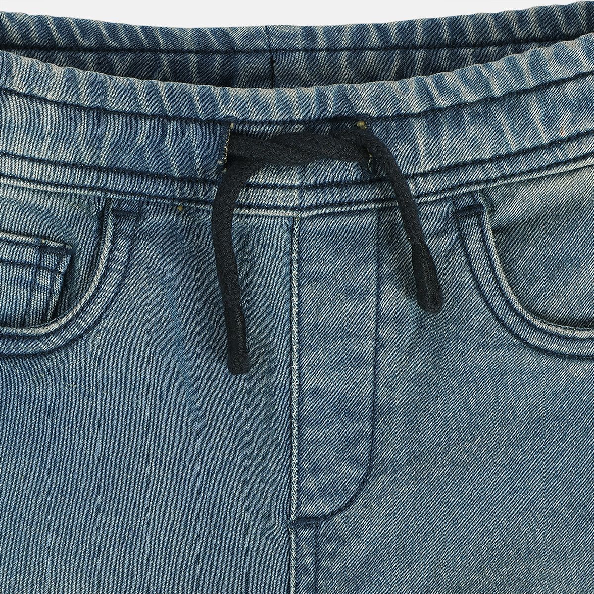 Boys Medium Wash Pack Of 1 Denim Pant