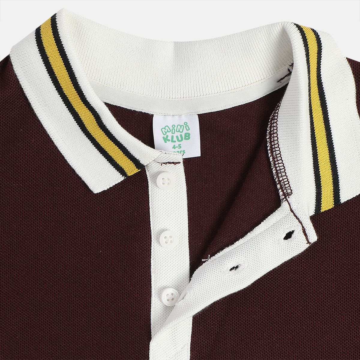Boys Maroon Polo