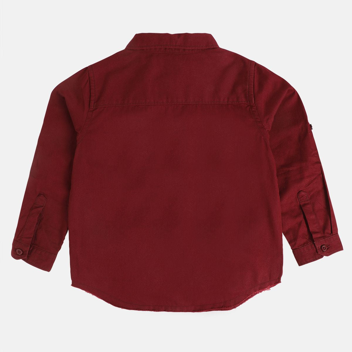 Boys Wine Red Pack Of 1 Shirt