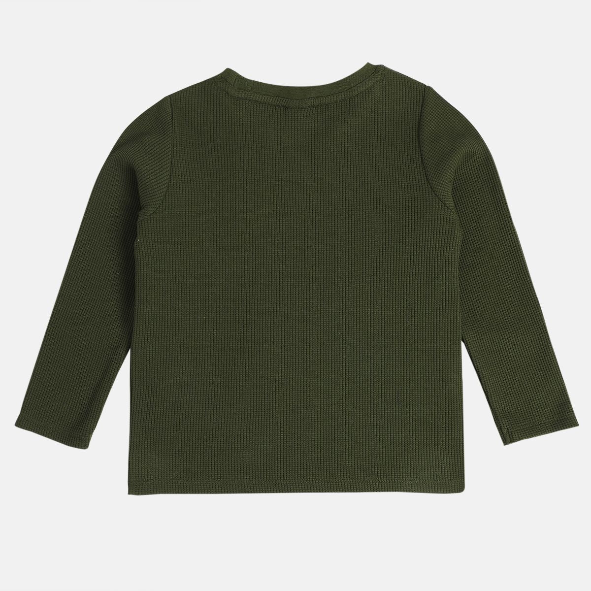 Boys Olive Green T-Shirt