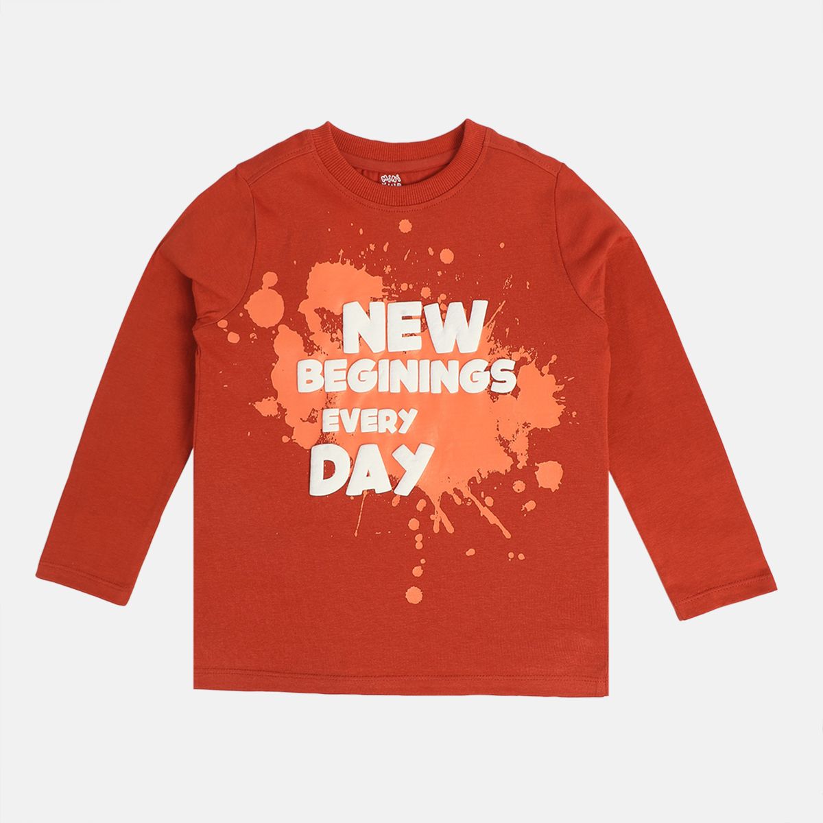 Boys Rust Orange T-Shirt