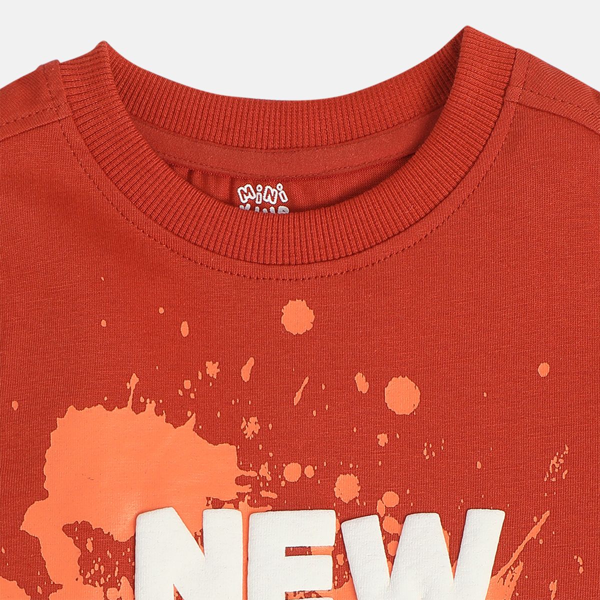 Boys Rust Orange T-Shirt