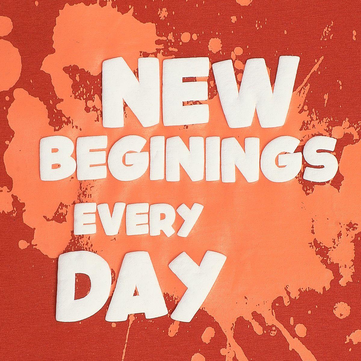 Boys Rust Orange T-Shirt