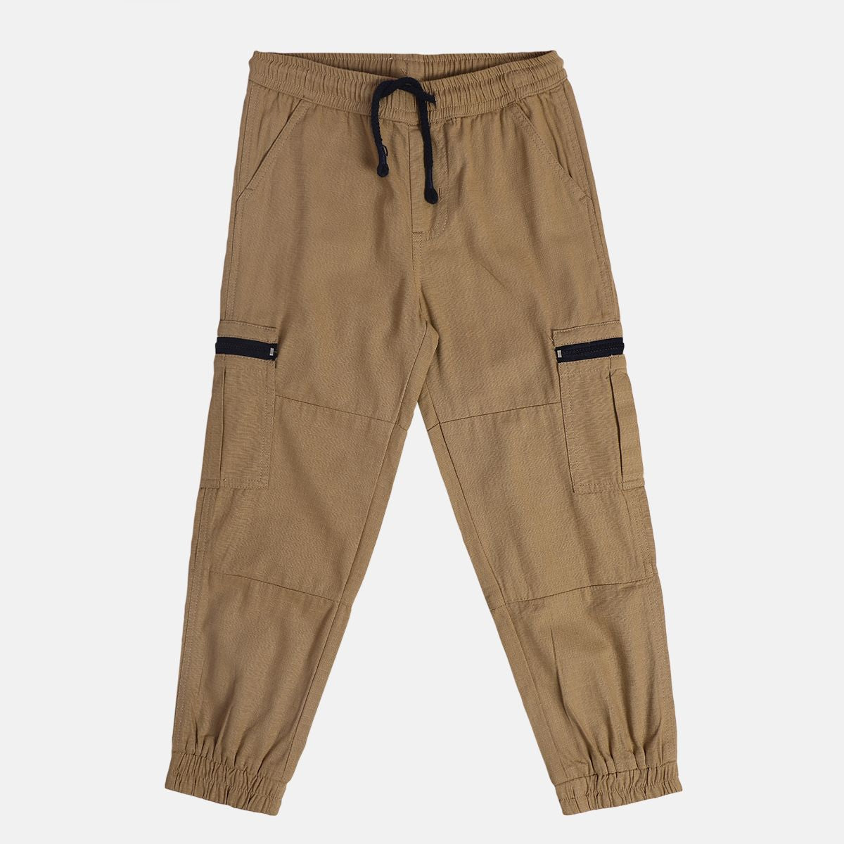 Boys Beige Woven Pant