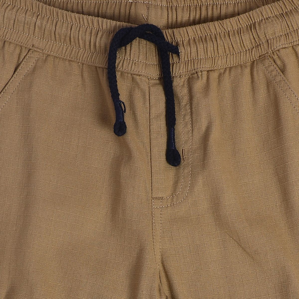 Boys Beige Woven Pant