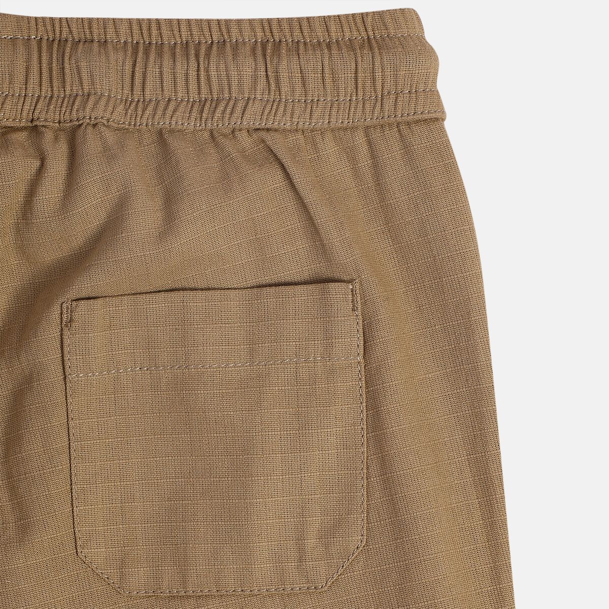 Boys Beige Woven Pant