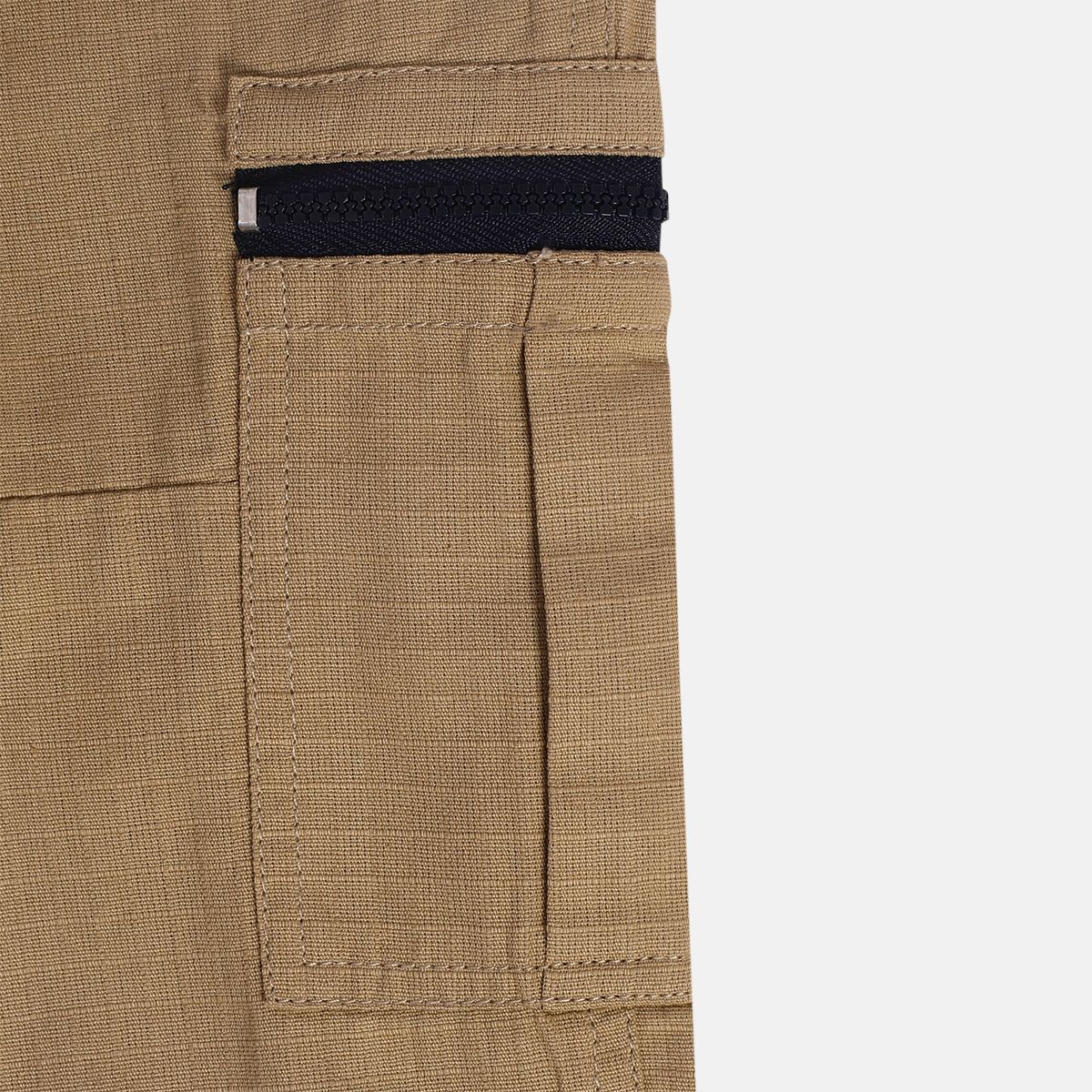 Boys Beige Woven Pant