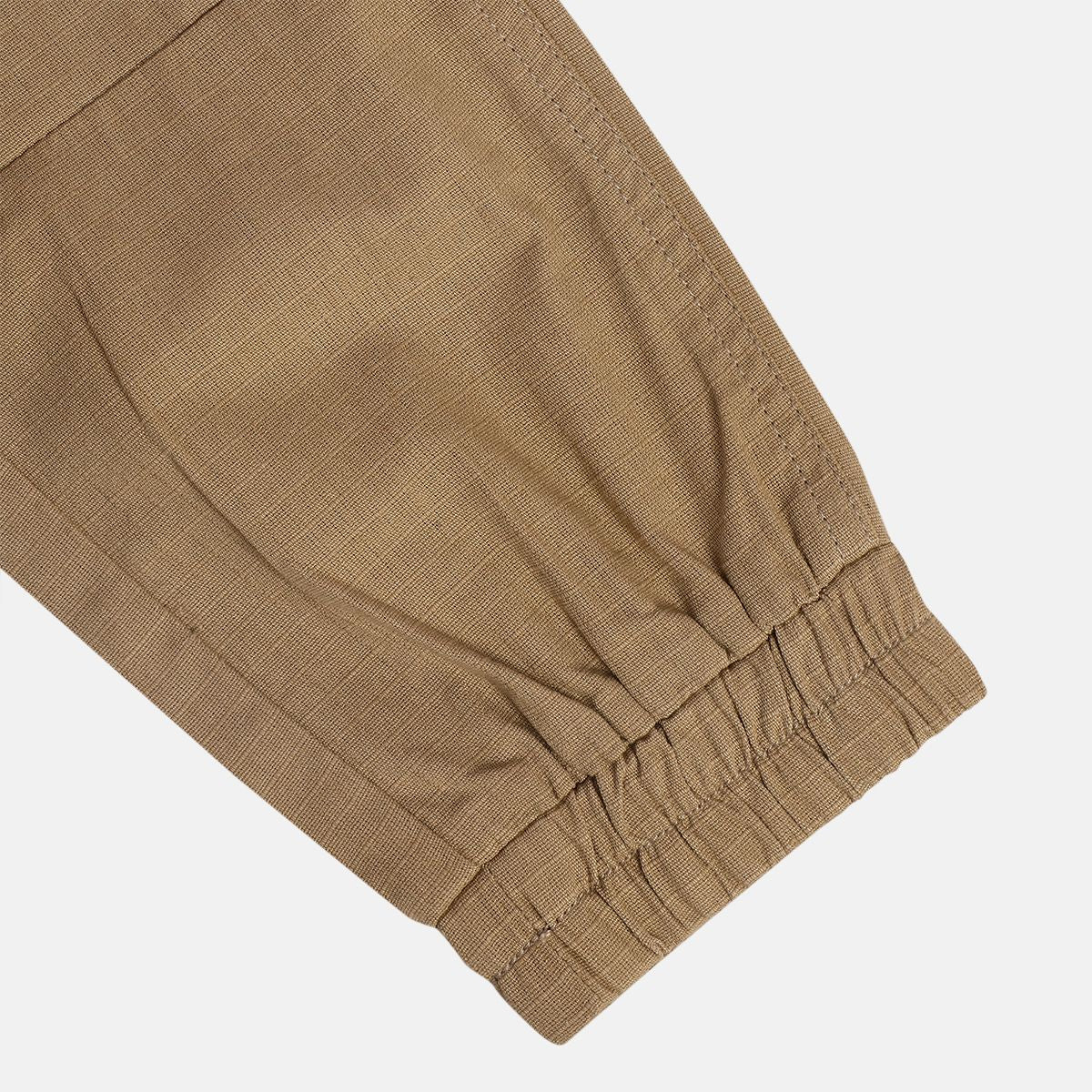 Boys Beige Woven Pant