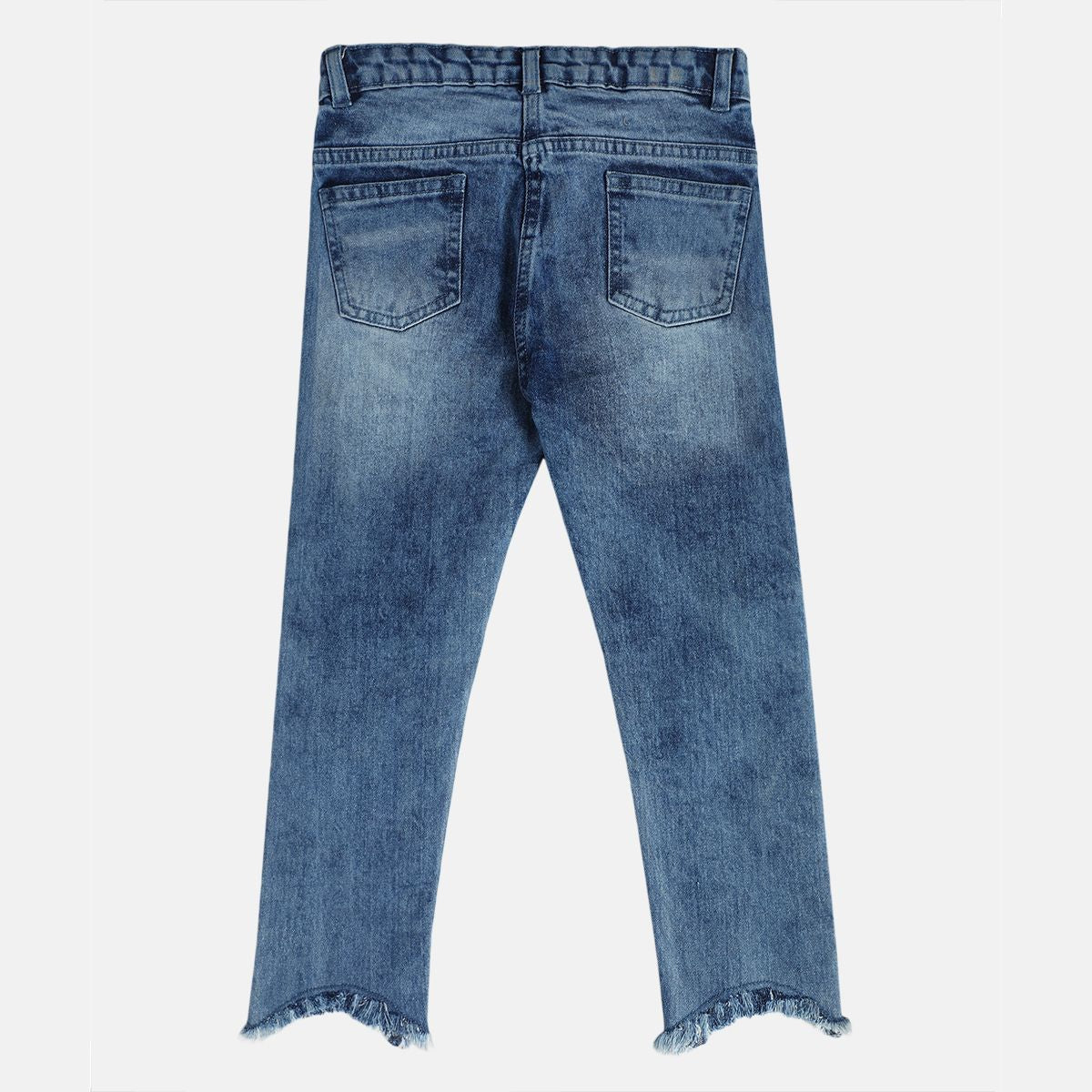 Girls Blue Denim Pant