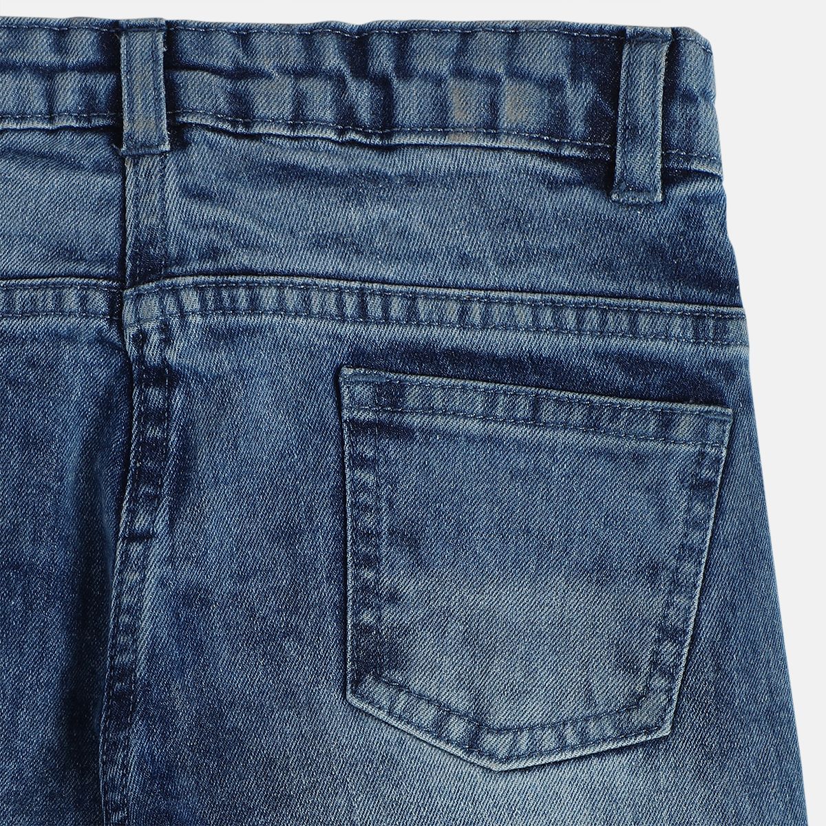 Girls Blue Denim Pant