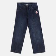 Girls Blue Denim Pant