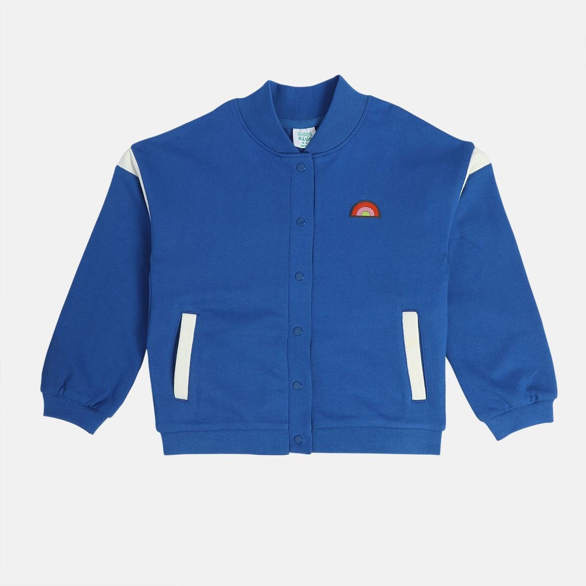 Girl Blue Knit Jacket