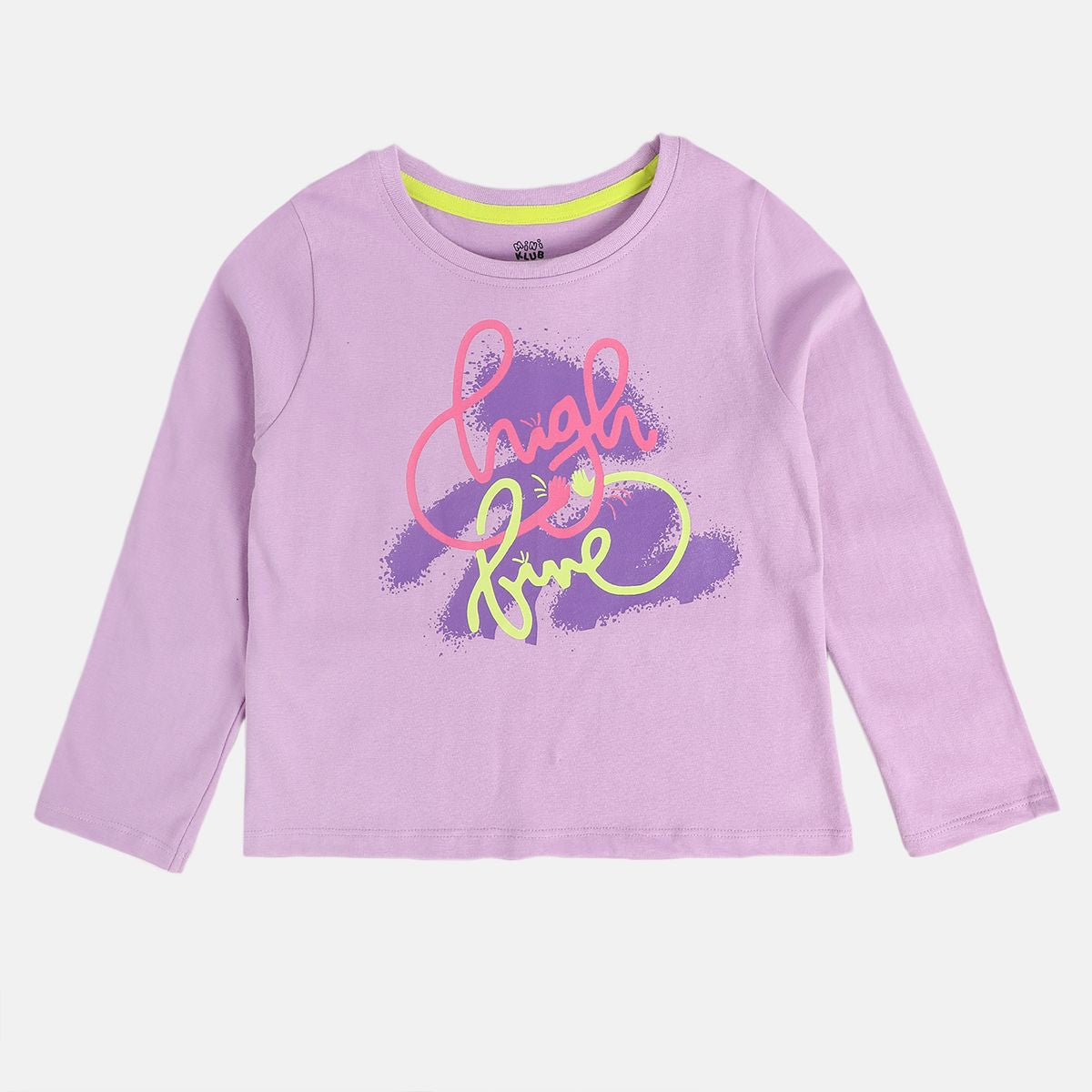 Girl Lavender Knit Top