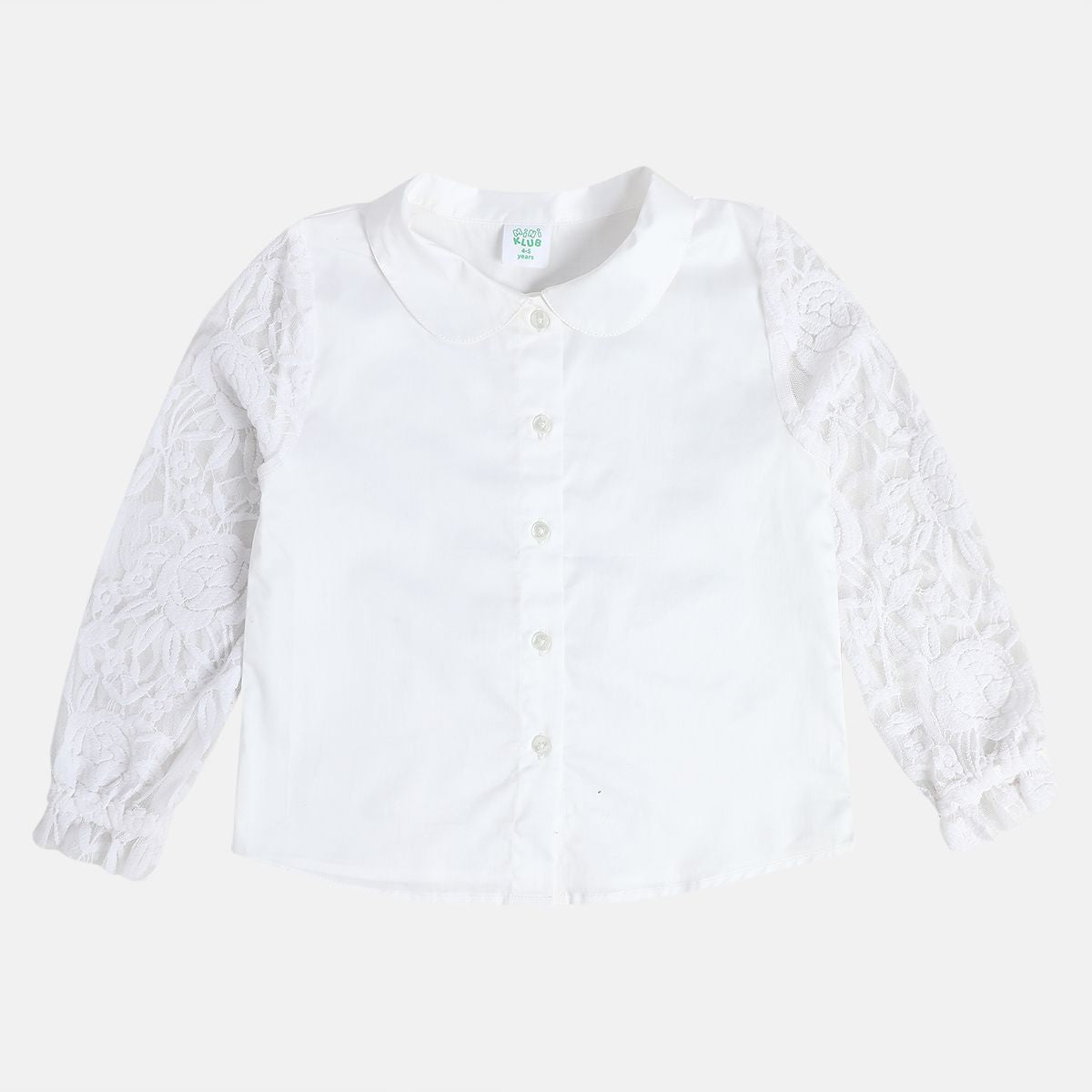 Girl Marshmallow / Yellow Pinny Set