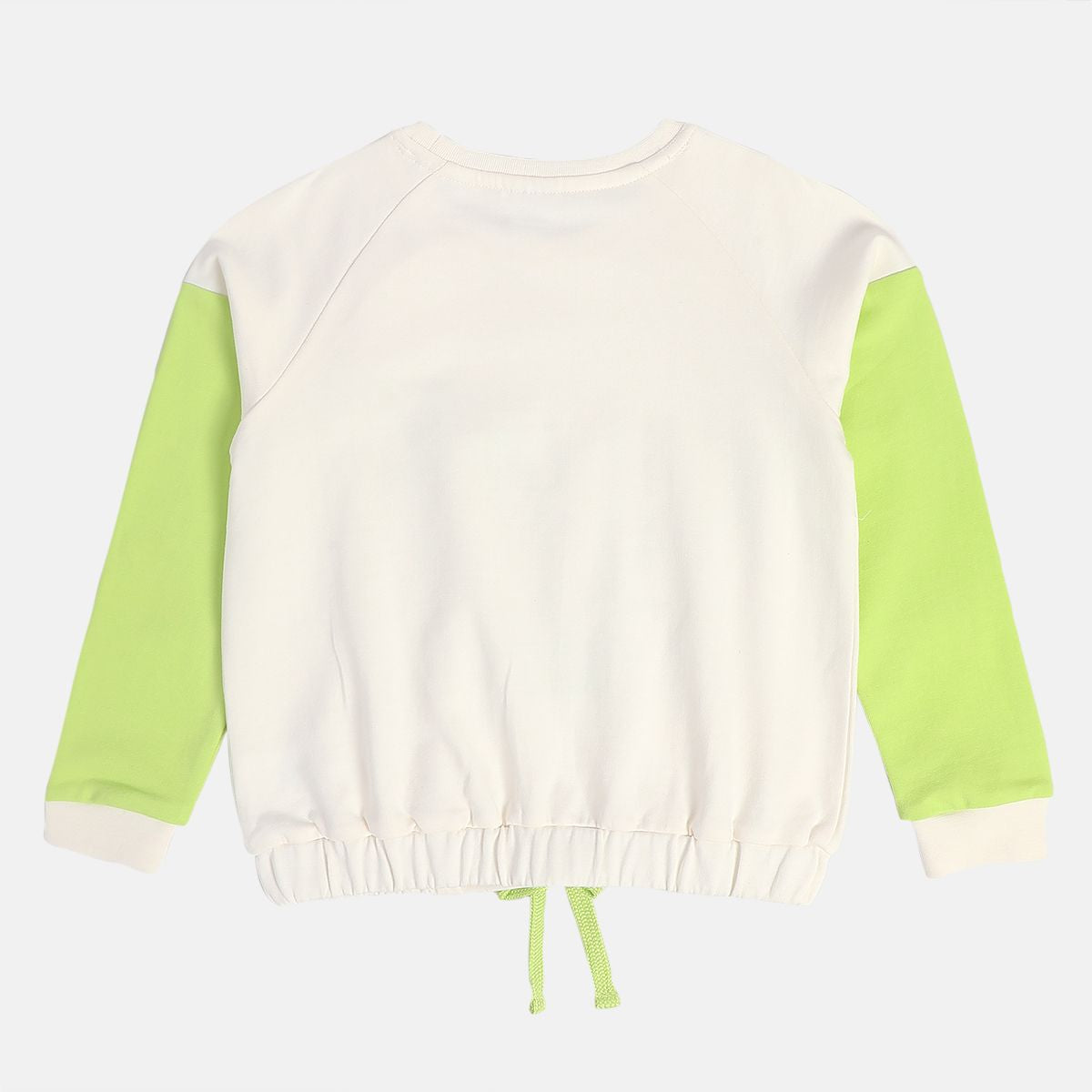Girls Marshmallow Sweat Shirt