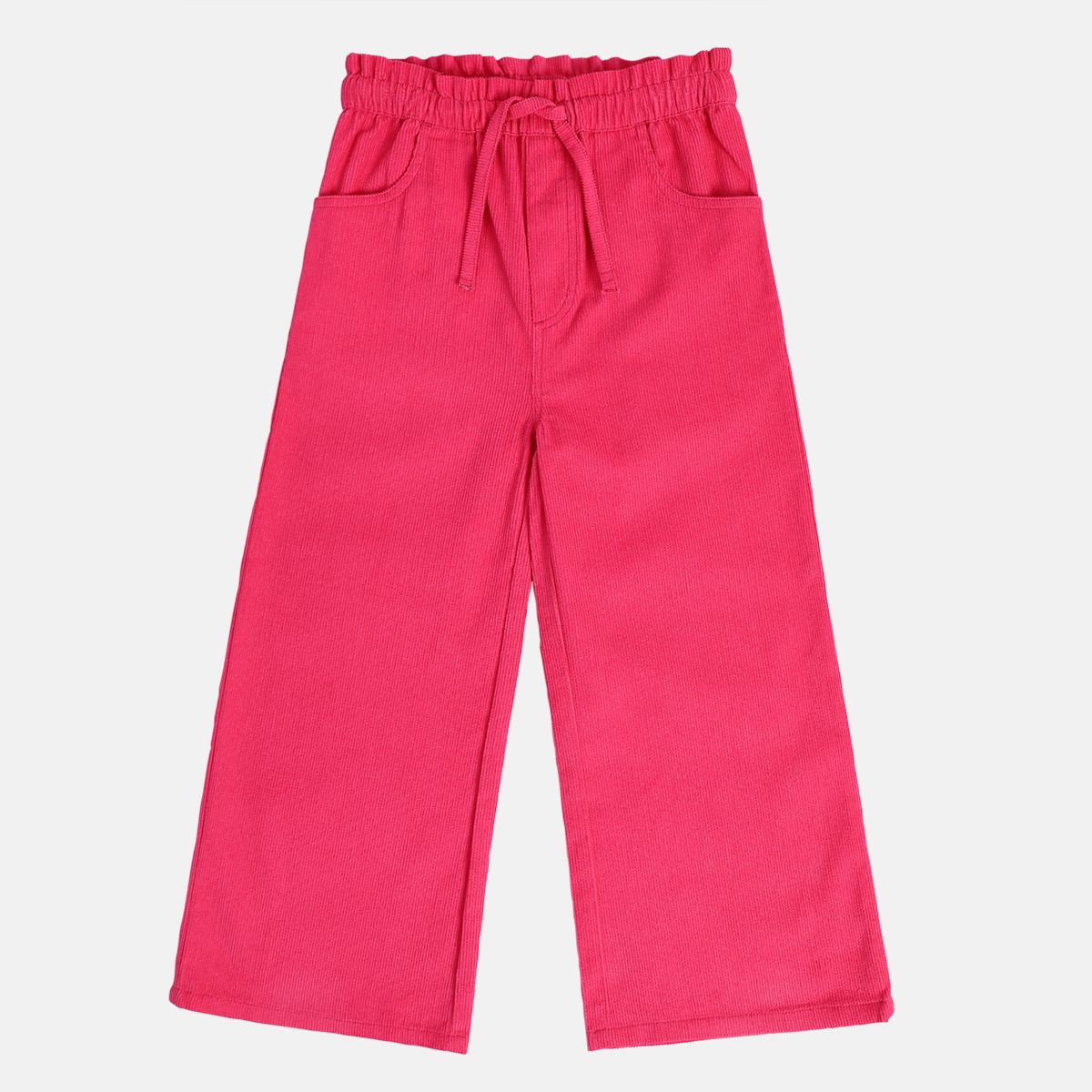 Girls Pink Woven Pant