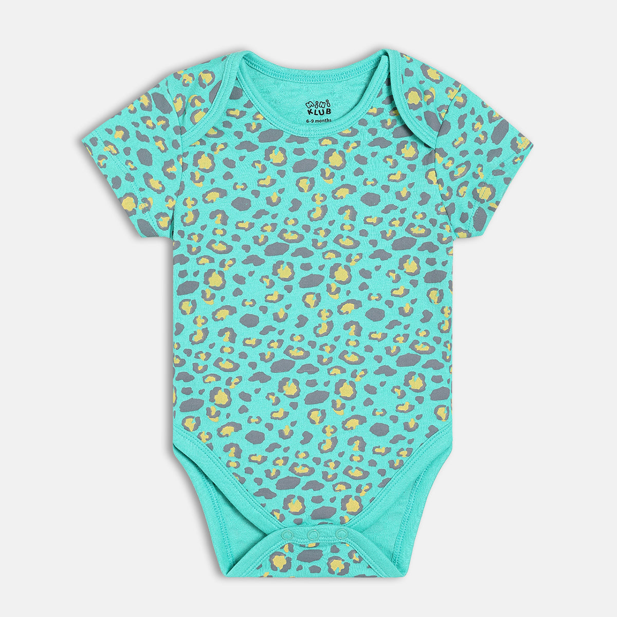 Boys Multi Envelop Neck Short  Sleeve Knit Bottom