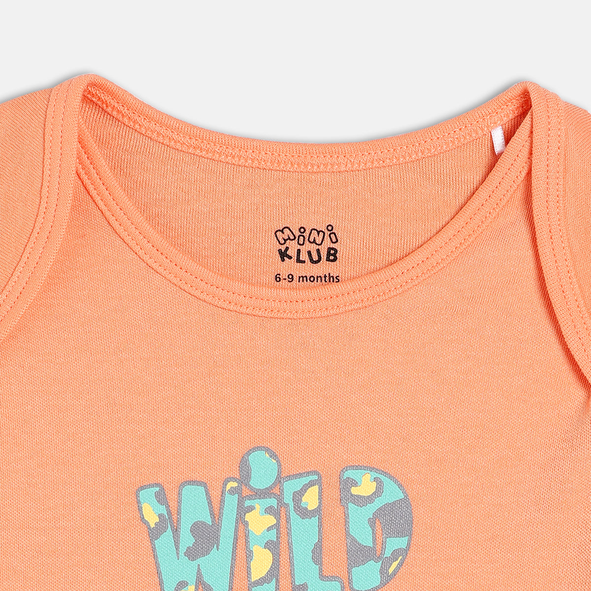 Boys Multi Envelop Neck Short  Sleeve Knit Bottom