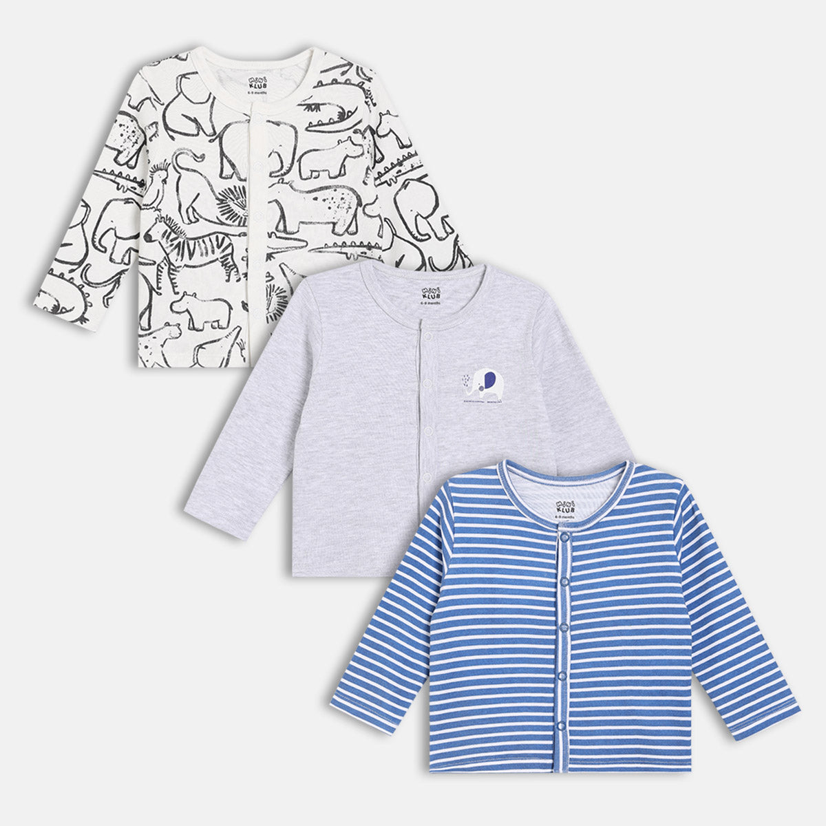 Boy Multi Front Open Vest