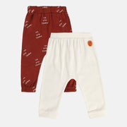 Boys Multicolor Pack Of 2 Knit Bottom