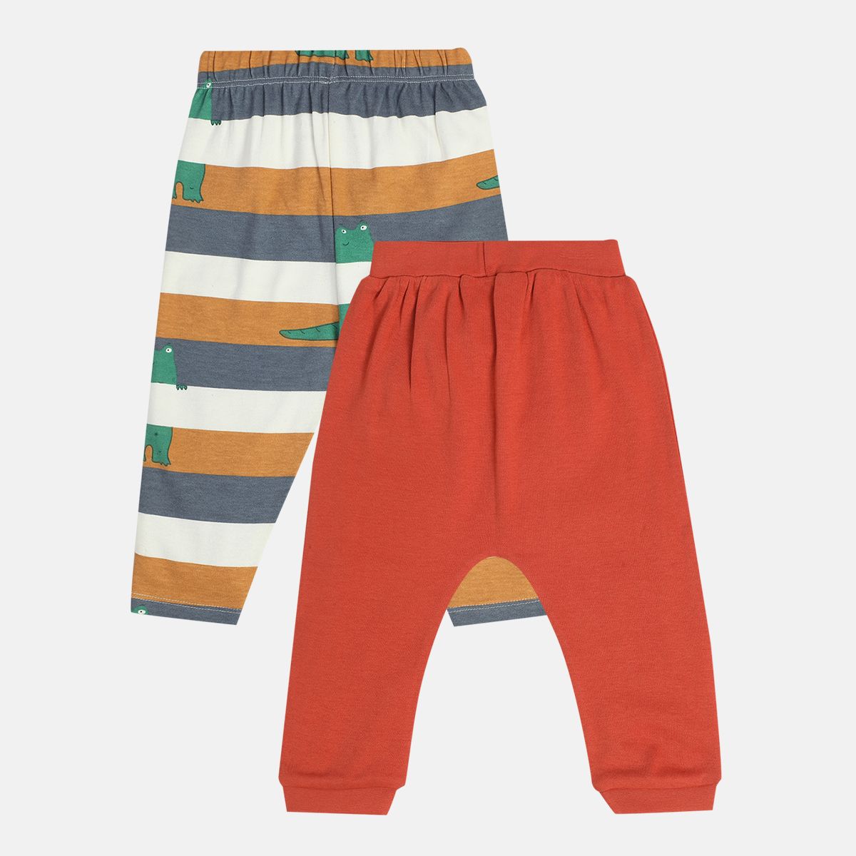 Boys Brown Knit Bottom