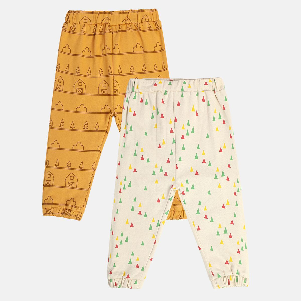 Boys Multicolor Pack Of 2 Knit Bottom