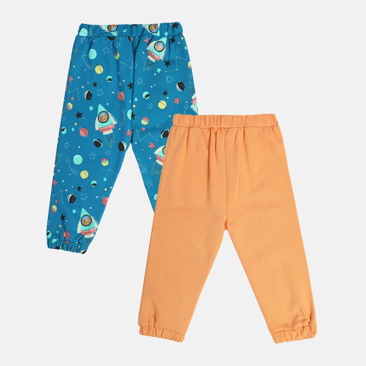 Boys Multicolor Pack Of 2 Knit Bottom