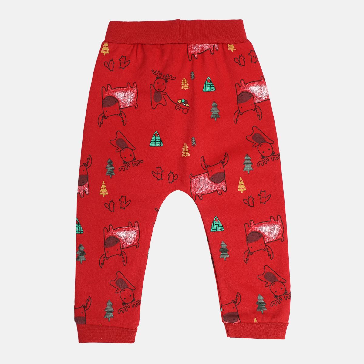 Boys Multicolor Pack Of 2 Knit Bottom