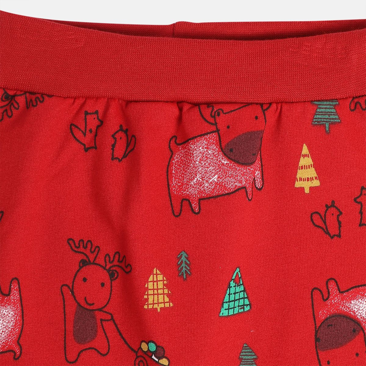 Boys Multicolor Pack Of 2 Knit Bottom