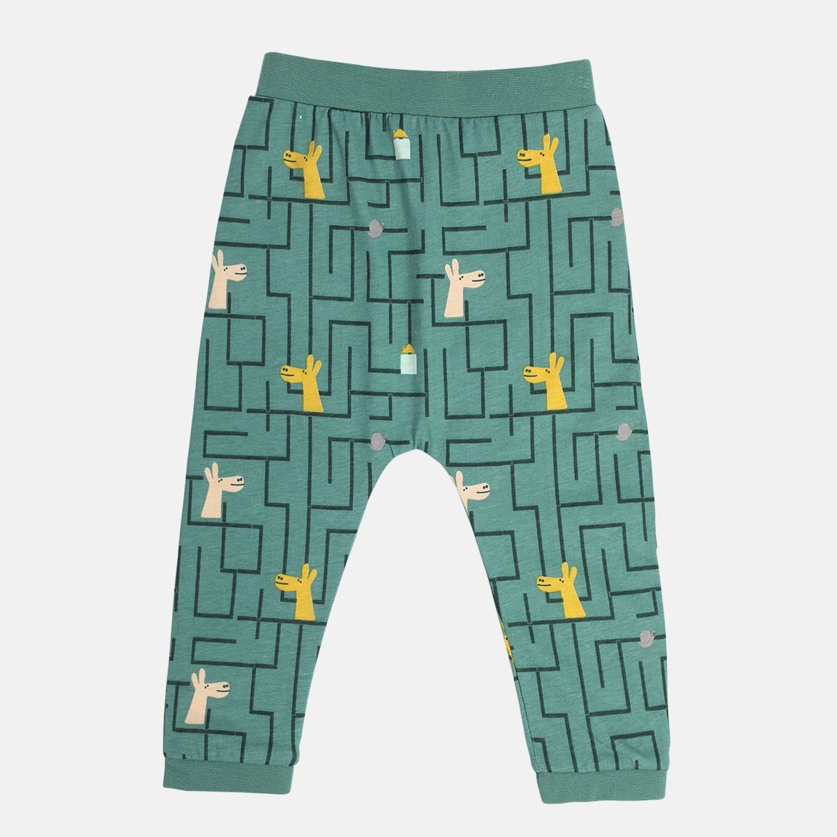 Boys Multicolor Pack Of 2 Knit Bottom