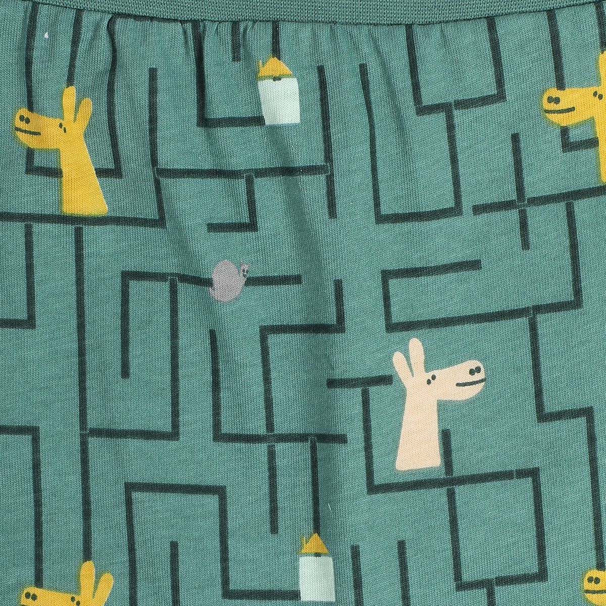 Boys Multicolor Pack Of 2 Knit Bottom