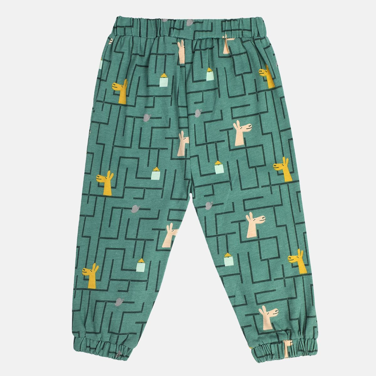 Boys Multicolor Pack Of 2 Knit Bottom