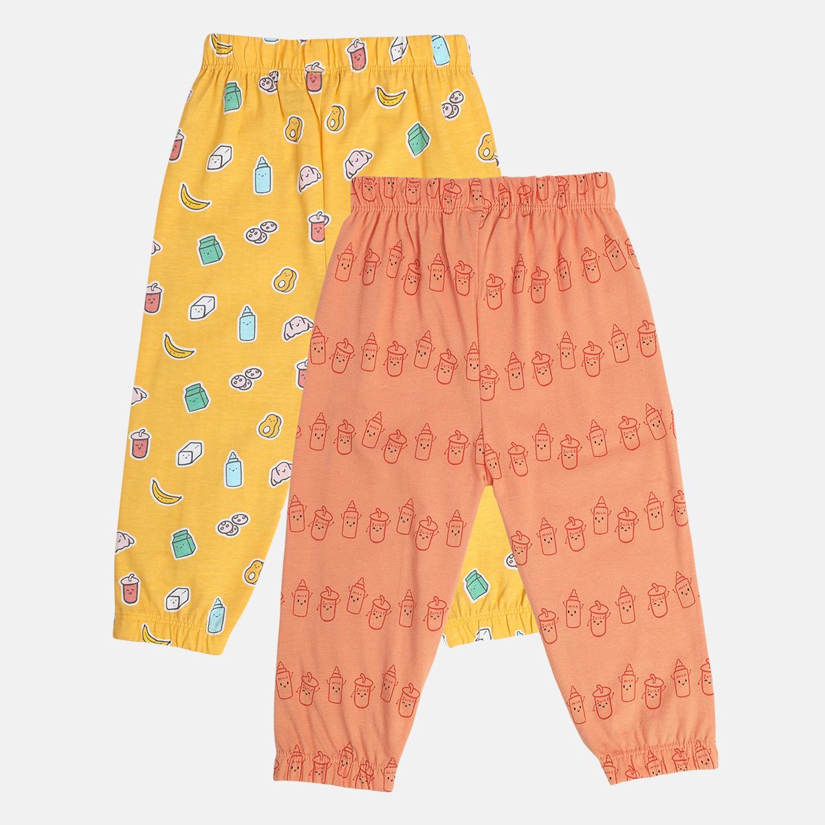 Boys Multicolor Pack Of 2 Knit Bottom