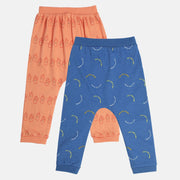 Boys Multicolor Pack Of 2 Knit Bottom