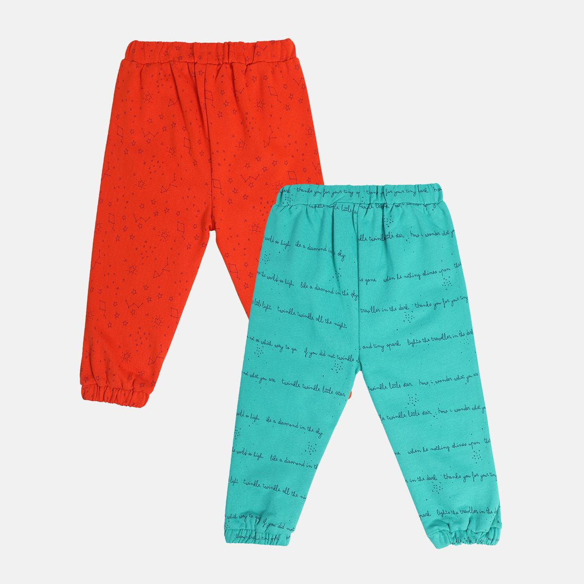 Boys Multicolor Pack Of 2 Knit Bottom