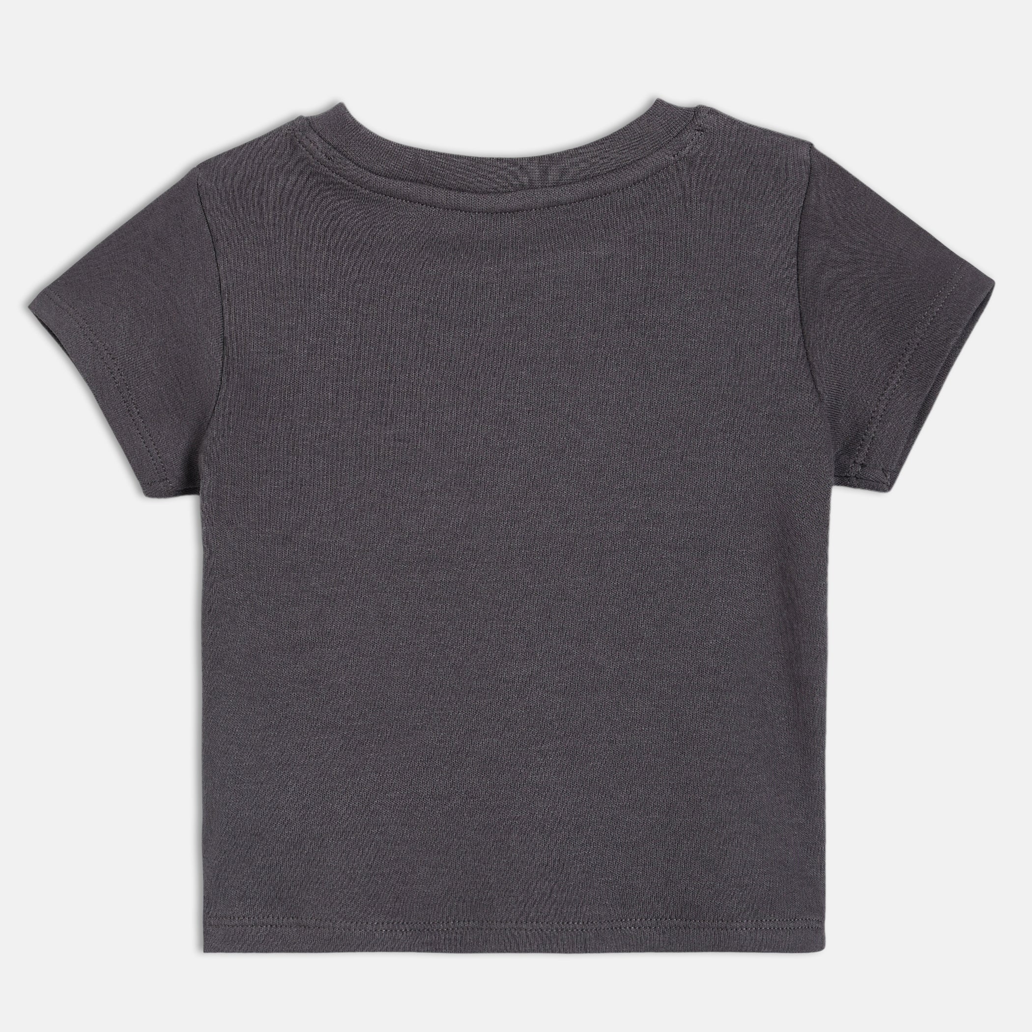 Boys Multi Round Neck Short Sleeve T-Shirt