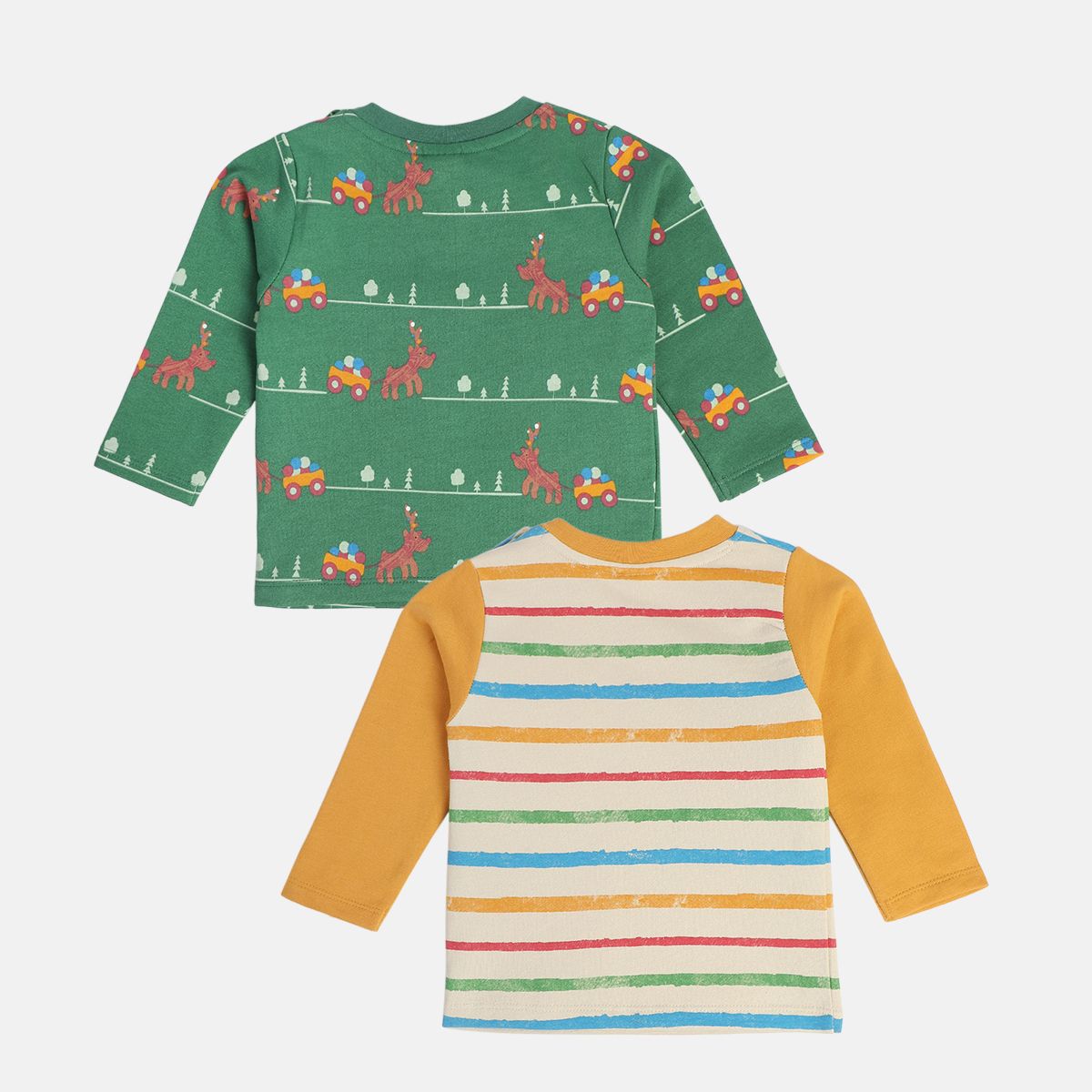 Boys Multicolor Pack Of 2 T-Shirt