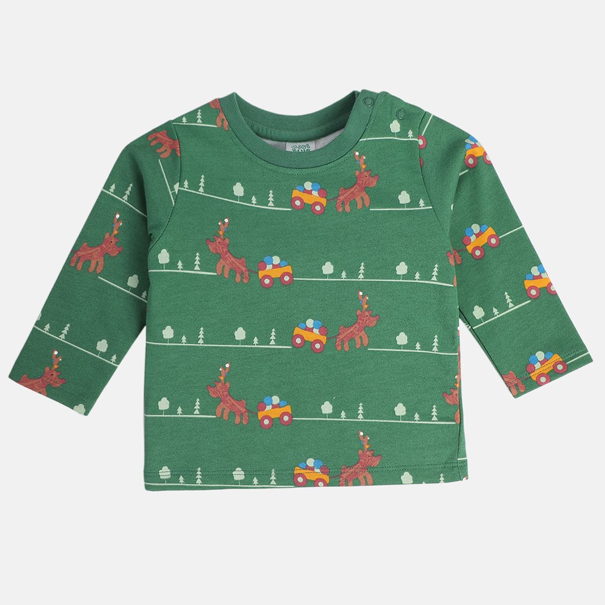 Boys Multicolor Pack Of 2 T-Shirt