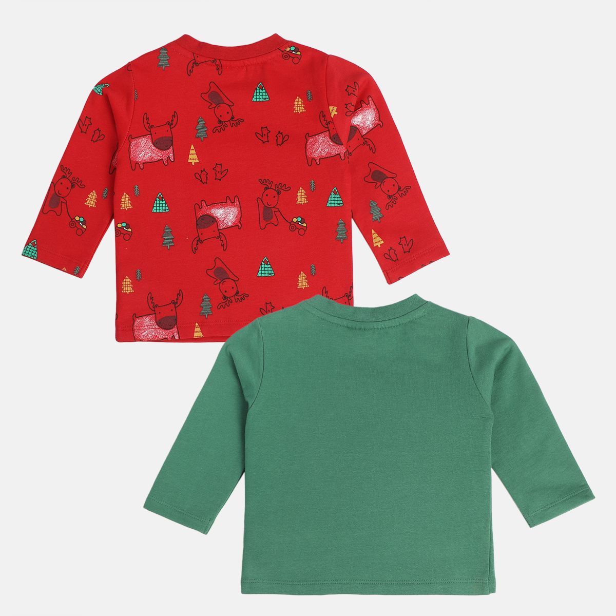 Boys Multicolor Pack Of 2 T-Shirt
