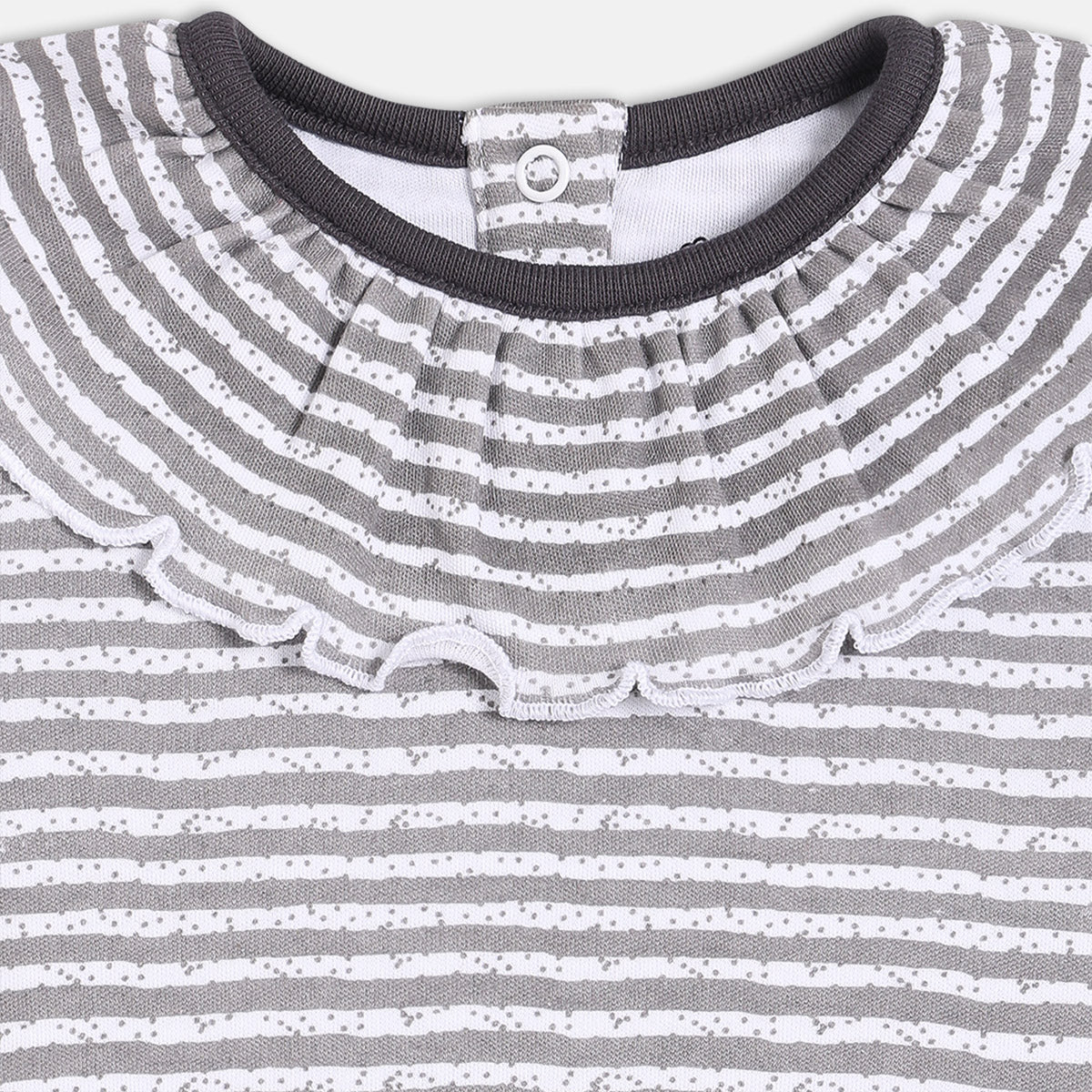 Girls Pack Of 2 Round Neck Long Sleeve Dress - Multi