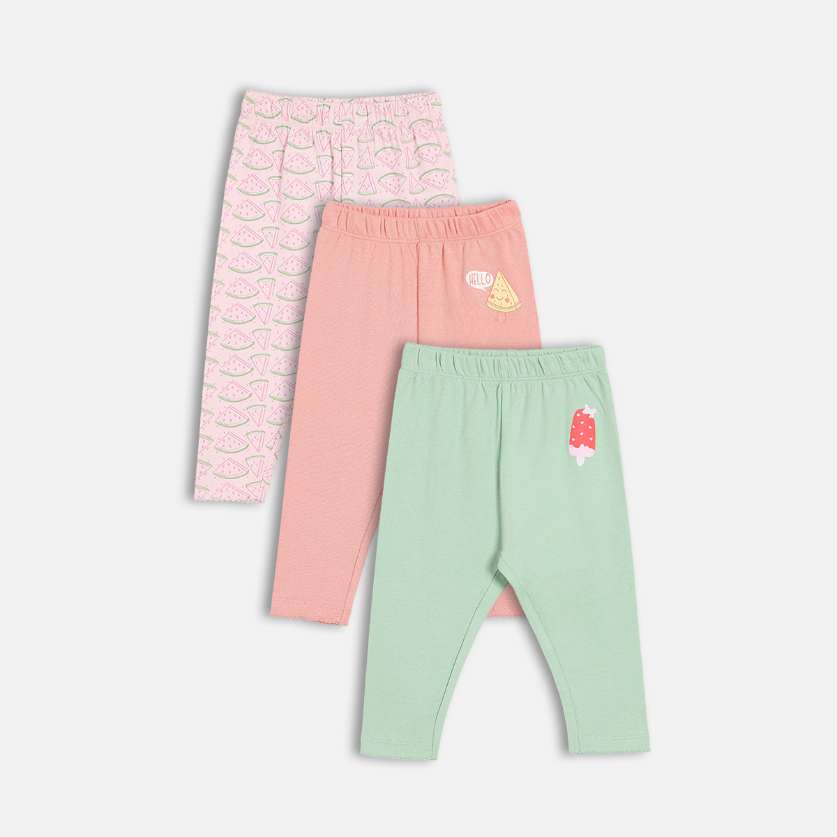 Girls Multi Normal 3/4Th Length Capri