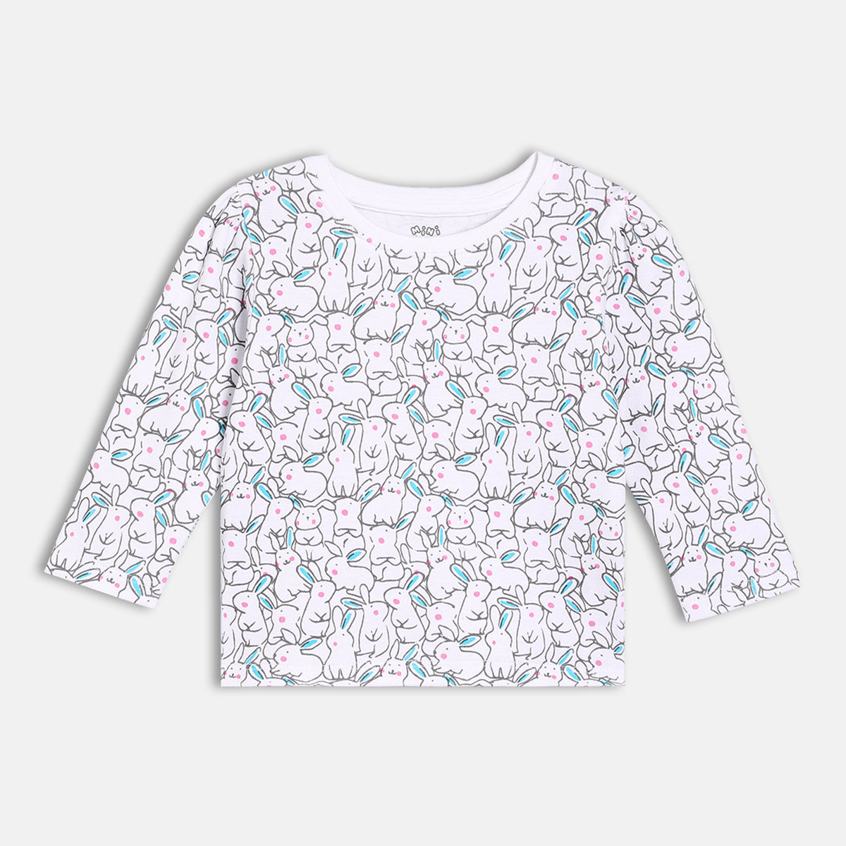 Girls Multi Front Open Long Sleeve Knit Top