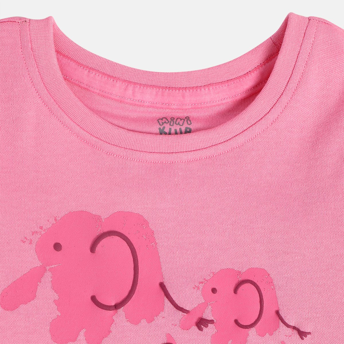 Girls Orange Knit Top